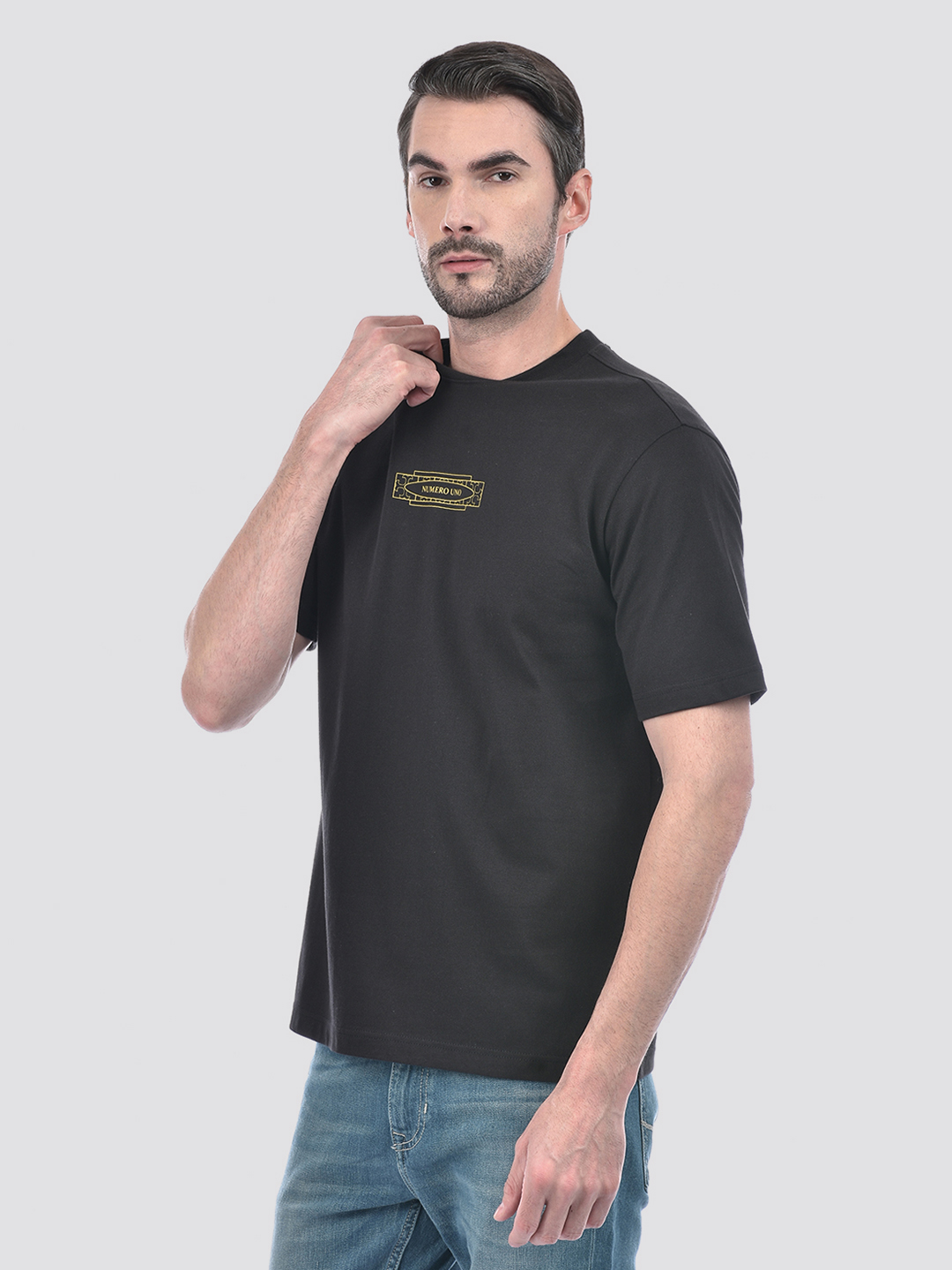 Numero Uno Men Black Renaissance Reverie T-Shirt